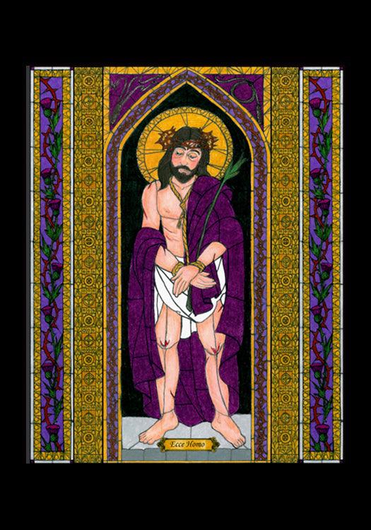 Ecce Homo - Holy Card