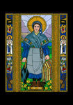 Holy Card - St. Bernadette of Lourdes by B. Nippert
