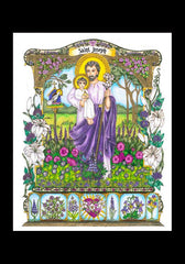 Holy Card - St. Joseph by B. Nippert