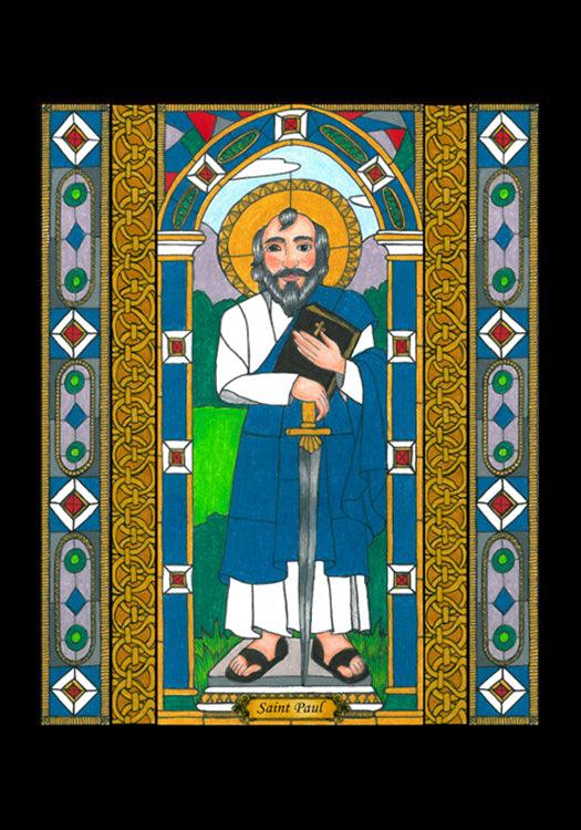 St. Paul - Holy Card by Brenda Nippert - Trinity Stores