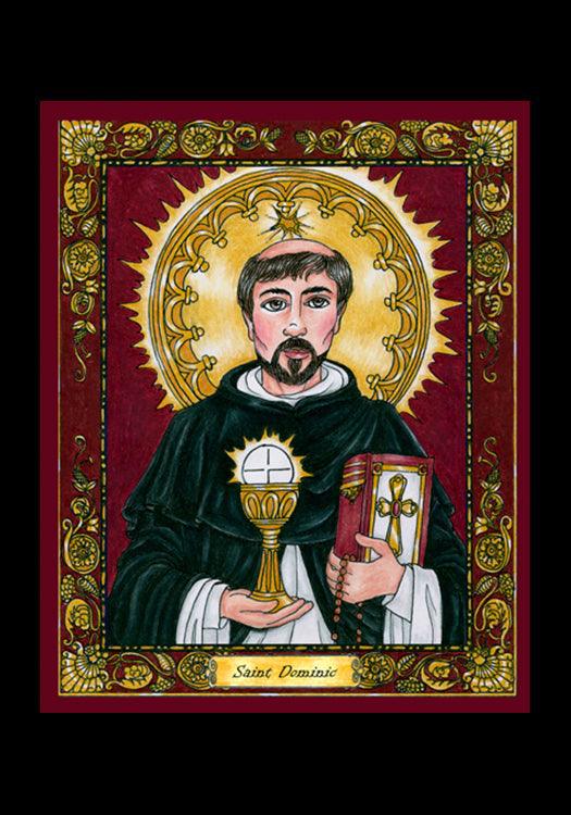 St. Dominic - Holy Card by Brenda Nippert - Trinity Stores