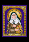 Holy Card - St. Catherine of Bologna by B. Nippert