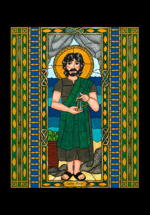 St. Peter - Holy Card by Brenda Nippert - Trinity Stores