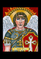 Holy Card - St. Michael Archangel by B. Nippert