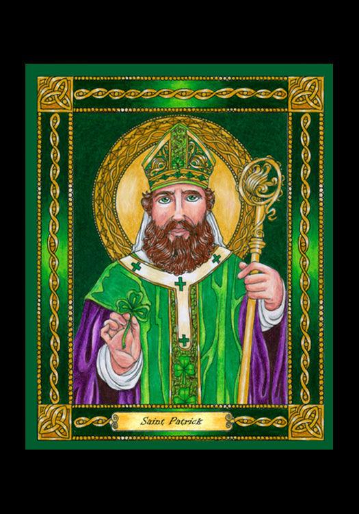 St. Patrick - Holy Card by Brenda Nippert - Trinity Stores