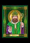 Holy Card - St. Patrick by B. Nippert