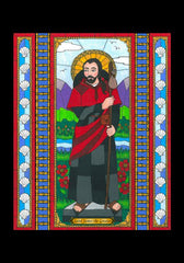 Holy Card - St. James the Greater by B. Nippert