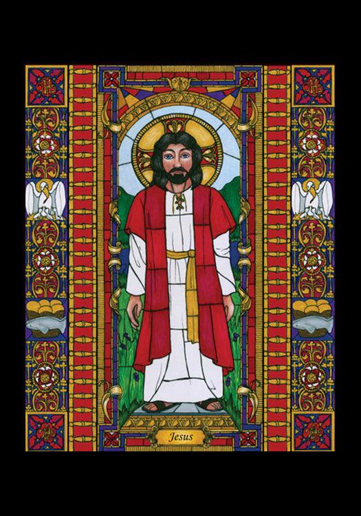 Jesus - Holy Card by Brenda Nippert - Trinity Stores