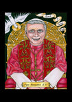 Holy Card - Pope Benedict XVI by B. Nippert