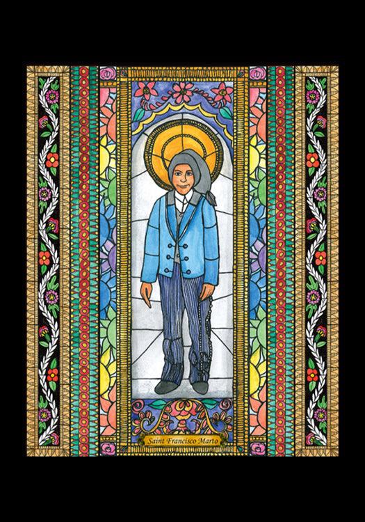 St. Francisco Marto - Holy Card by Brenda Nippert - Trinity Stores