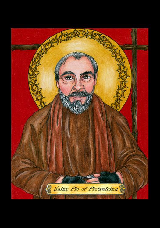 St. Pio of Pietrelcina - Holy Card