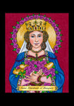 Holy Card - St. Elizabeth of Hungary by B. Nippert