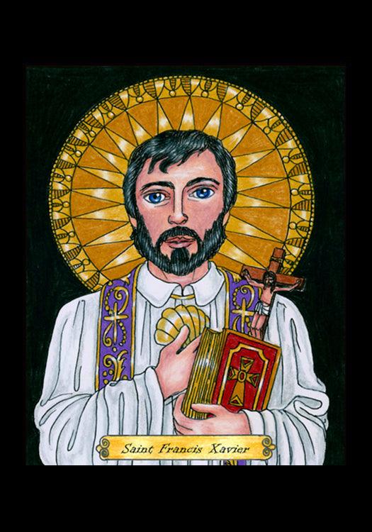 St. Francis Xavier - Holy Card by Brenda Nippert - Trinity Stores
