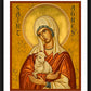 Wall Frame Black, Matted - St. Agnes by J. Cole