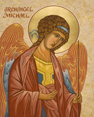 Acrylic Print - St. Michael Archangel by J. Cole