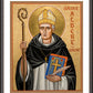 Wall Frame Espresso, Matted - St. Albert the Great by J. Cole