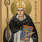 Wall Frame Black, Matted - St. Albert the Great by Joan Cole - Trinity Stores