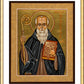 Wall Frame Gold, Matted - St. Benedict of Nursia by J. Cole