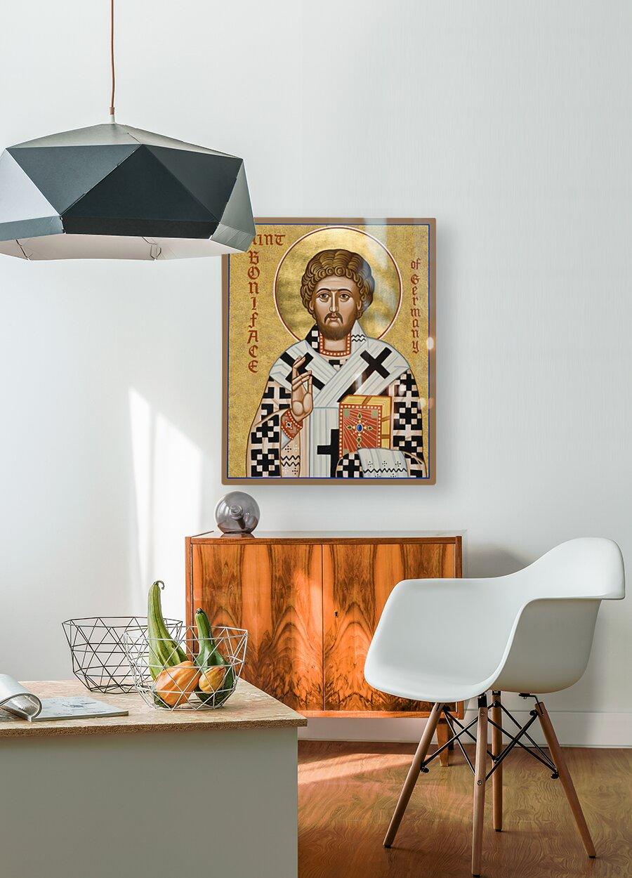 Metal Print - St. Boniface of Germany by Joan Cole - Trinity Stores