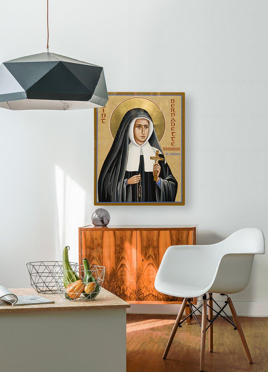 Acrylic Print - St. Bernadette of Lourdes by Joan Cole - Trinity Stores