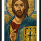 Wall Frame Black, Matted - Christ Blessing by Joan Cole - Trinity Stores