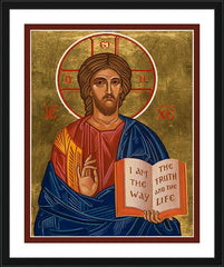 Wall Frame Black - Christ the Teacher by J. Cole