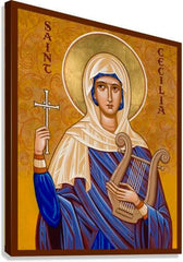 Canvas Print - St. Cecilia by J. Cole
