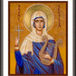 Wall Frame Espresso, Matted - St. Cecilia by Joan Cole - Trinity Stores