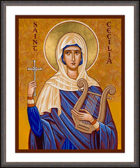 Wall Frame Espresso - St. Cecilia by J. Cole