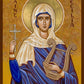 Wall Frame Espresso, Matted - St. Cecilia by Joan Cole - Trinity Stores
