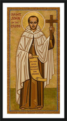 Wall Frame Black - St. John of the Cross by J. Cole