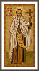 Wall Frame Espresso - St. John of the Cross by J. Cole