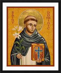 Wall Frame Black - St. Dominic by J. Cole