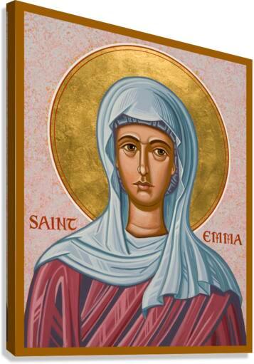 Canvas Print - St. Emma by Joan Cole - Trinity Stores