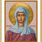 Wall Frame Gold, Matted - St. Emma by J. Cole