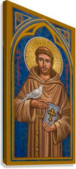 Canvas Print - St. Francis of Assisi by J. Cole