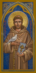 Acrylic Print - St. Francis of Assisi by J. Cole