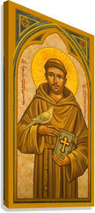 Canvas Print - St. Francis of Assisi by J. Cole