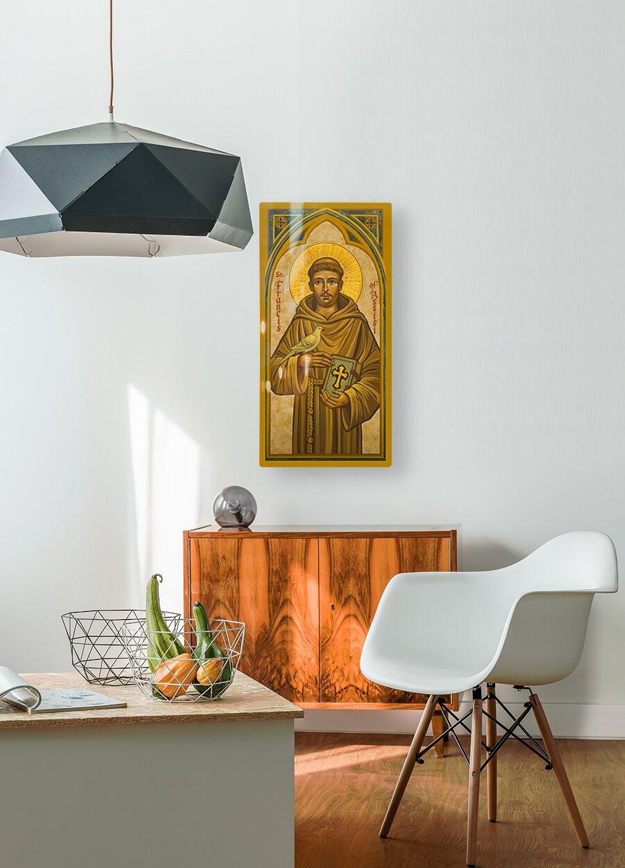 Metal Print - St. Francis of Assisi by J. Cole