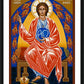 Wall Frame Black, Matted - God Almighty Father by Joan Cole - Trinity Stores