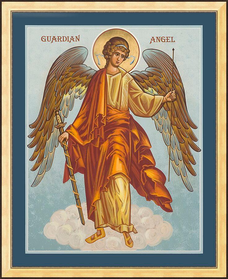 Wall Frame Gold - Guardian Angel by J. Cole – Trinity Stores