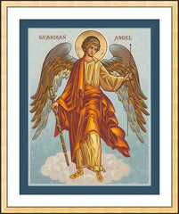 Wall Frame Gold - Guardian Angel by J. Cole