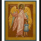 Wall Frame Black, Matted - Guardian Angel with Girl by Joan Cole - Trinity Stores