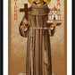Wall Frame Black, Matted - St. Junipero Serra by Joan Cole - Trinity Stores