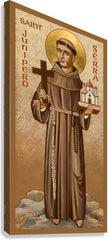 Canvas Print - St. Junipero Serra by J. Cole