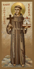 Acrylic Print - St. Junipero Serra by J. Cole