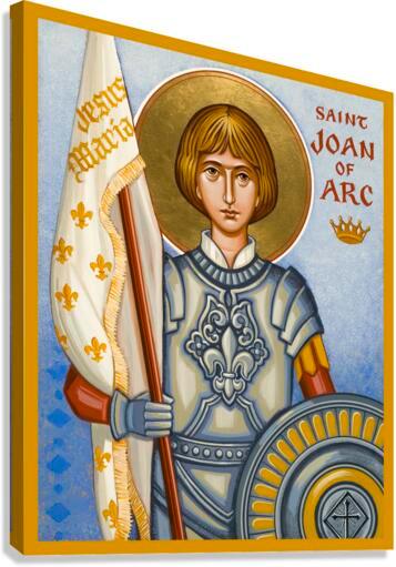 Canvas Print - St. Joan of Arc by J. Cole
