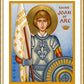 Wall Frame Gold, Matted - St. Joan of Arc by Joan Cole - Trinity Stores