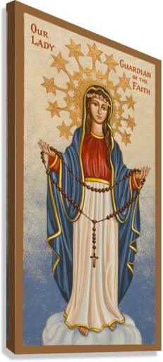 Canvas Print - Our Lady Guardian of the Faith by J. Cole