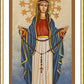 Wall Frame Gold, Matted - Our Lady Guardian of the Faith by J. Cole